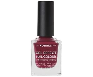 Korres KM Gel Effect Nail Colour 74 Berry Addict 11ml