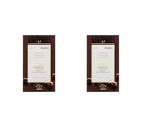 KORRES - KORRES - Coloration Permanente aux Extraits Végétaux - Couvre 100% des Cheveux Blancs - Sans Ammoniaque, Sans PPD - 5.7 Chocolat (Lot de 2)