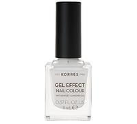 Korres Le Gel effect Vernis à ongles d'amande douce Blanc, 11 ml