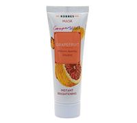 Korres Masque Visage Instantané Éclat Grapefruit 18 ml Soin Éclaircissant