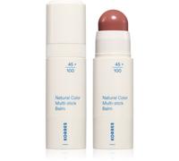 Korres Natural Color Multi-Stick Balm produit multifonctionnel lèvres et visage teinte Muted Brown 4.5 g
