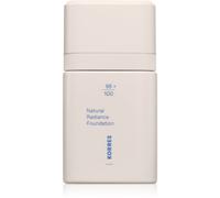 Korres Natural Radiance Foundation fond de teint hydratant teinte 01 Light 30 ml
