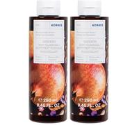 Korres Pomegranate Grove Body Cleansing 250 Ml (Lot de 2)
