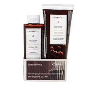 Korres Promo Shampooing à l'huile d'argan après coloration 250 ml et après-shampooing 200 ml