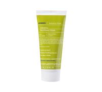 KORRES SANTORINI GRAPE Masque raffermissant pour la peau au sable volcanique, avec capsules de charbon actif et acide salicylique BHA, végétalien, 70 ml