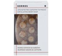 Korres Seaweed Grains & Kaffeine savon exfoliant contre la cellulite 125 g