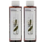 Korres Shampoing pour peau sèche et soufflante au laurel et à l'échinacée 250 ml