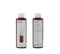 KORRES Shampoing Protéines de Riz et Tilleul pour cheveux fins et clairsemés, 2 x 250 ml
