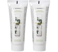 KORRES Shampooing Amande et Graines de Lin Cheveux Secs/Abîmés