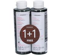 Korres Shampooing Femmes Chute de Cheveux 2x250 ml
