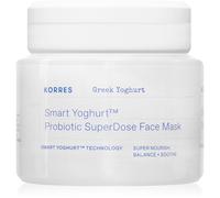Korres Smart Yoghurt Probiotic SuperDose Face Mask masque hydratant rafraîchissant aux probiotiques 100 ml