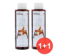 Korres Sunflower and Mountain Tea Shampoo 250ml - Pack of 2