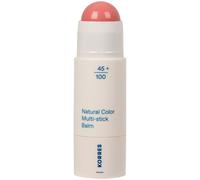 Korres Natural Color Multi-Stick Balm produit multifonctionnel lèvres et visage teinte Petal Pink 4.5 g