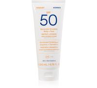 200ml KORRES Yoghurt Sunscreen Emulsion Body + Face SPF 50