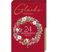 Glückskärtchen Advent-24 Adventswünsche