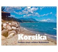 Korsika - Farben einer wilden Schönheit (Wandkalender 2026 DIN A4 quer), CALVENDO Monatskalender: Korsika - Wild, Bunt und Romantisch