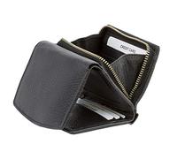 KORUMAⓇ RFID protégées - Dames Cuir de qualité Sac à Main avec Zip Autour du Changement Plateau - Solution Carte de problème de conflit - boîte-Cadeau (kuk-10PNBL)