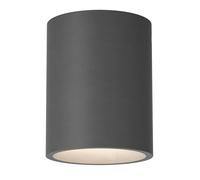 Kos Round Spot Charcoal Concrete