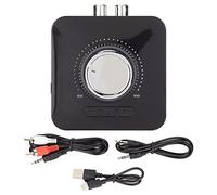 KOSDFOGE Adaptateur de Son, Adaptateur de Son Bluetooth Affichage Numérique LED Rechargeable, Émetteur Récepteur de Musique sans Fil avec Micro HD pour Haut Parleur TV, Prise en Charge USB