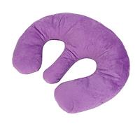 KOSDFOGE Breast Support Pillow SPA Massage Chest Pillow Cushion Beauty Salon for Posture Correction Back Neck Arms Relief Polyester 2 Colors (Purple)