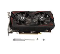 KOSDFOGE Carte Graphique RX550 4G, Capacité de Traitement d'image Puissante, Système de Refroidissement À Double Ventilateur, Affichage Haute Définition, Stable et Durable, Idéal pour Les Jeux