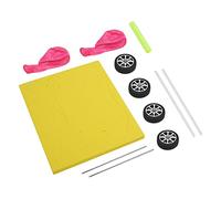 KOSDFOGE DIY Balloon Power Car Educational Handmade Toy Model for Kids Science Experiment