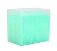 KOSDFOGE Double Head Teeth Cleaning Toothpick Oral Care Floss Pick 1100pcs Box for Large Tooth Crevice (Green)