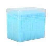 KOSDFOGE Double Head Teeth Cleaning Toothpick Oral Care Floss Pick 1100pcs Box for Large Tooth Crevice (Blue)