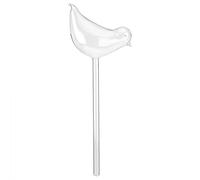 KOSDFOGE House Plants Flowers Automatic Glass Water Feeder Bird Shape Self Watering Device