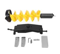 KOSDFOGE Ice Auger Electric Nylon Corless with Positioning Drill On Winter Lightweight Durable Impact Resistant for Ice Fishing Enthusiasts