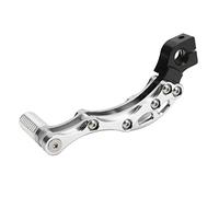 KOSDFOGE Kick Starter, Kick Starter en Aluminium Haute Résistance, Accessoire Universel pour Moto Scooter(Argent)