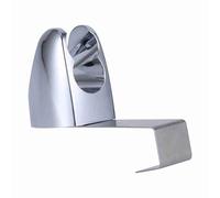 KOSDFOGE Stainless Steel ABS Holder Hook Hanger Toilet Bidet Sprayer Brushed for Personal Sanitation (Enchufe dual)