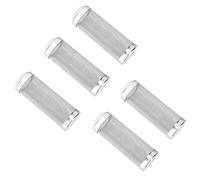 KOSDFOGE Stainless Steel Aquarium Filter Mesh Basket Shrimp Protecting for Fish Tank, 5 pcs (16mm Inner Diameter)