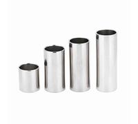 KOSDFOGE Stainless Steel Cylinder Tube Guitar Slide Tone Bar Accessory Electric Guitar Players Adjustable Lengths