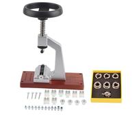 KOSDFOGE Watch Case Opener Wristwatch Repair Tool for Tudor Screw Waterproof Cases with 6 Dies