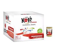 Wasa Original Lot de 3 crackers avec 100 % farine de seigle, tranches croustillantes avec farine de seigle entier, riches en fibres, 275 g + boîte italienne Gourmet Polpa di Pomodoro 400 g