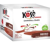 Kose Deciso Kimbo Lot de 150 dosettes à café 44 mm