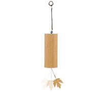 Koshi Ignis Carillon Beige - Koshi (Hokema Shanti) Wind Chimes Aqua Carillon À Vent Artisanal | en Bambou Fait Main en France Soudée | Sons Mélodiques Activés par Le Vent & Décoration Extérieure pour