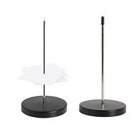 KOSHIFU 2PCS Pique-Note En Métal Porte-Mémo Pique-Fiches Porte Mémo Attache Mémos Fourchette Mémo Fourche à Facture pour Factures Porte-Tickets de Restaurant Factures Papier Reçus Bureaux