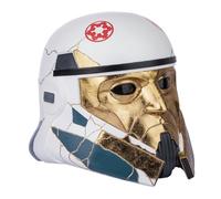 Koshowgic Casque Clone Trooper, masque intégral en résine de la série noire SW, pour Halloween, cosplay, déguisement deluxe, pièce de collection (Enoch)