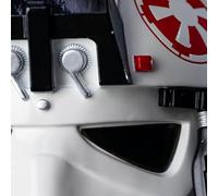 Koshowgic Casque Clone Trooper SW Black Series Casque en résine Tête complète Masque Halloween Cosplay Deluxe à collectionner (AT Pilot)