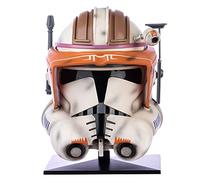 Koshowgic Masque de Cody, SW Black Series Clone Commander en résine - Masque intégral Cosplay - Costume Halloween Deluxe - Pièce de collection