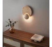 KOSILUM - Applique murale en pierre éclairage d'ambiance - Orsola - Lumière Blanc Chaud Eclairage Salon Chambre Cuisine Couloir - - 1090 lm - LED intégrée - IP20