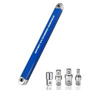 Kosinso AngleFix Pro, Angle Fix Pro Outil Extension Décalée pour les Boulons Que Rien D'autre N'atteint, Transmission Par ChaîNe 1:1, avec Adaptateurs 1/4", 3/8" Et 1/2" (1 PCS)