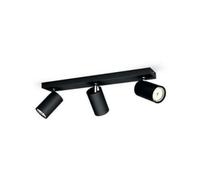 KOSIPO SPOT 3XGU10 Indoor IP20 IN METAL BLACK COLOR 50593/30/PN 5059330PN
