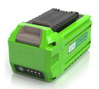 Kosiy 6.0Ah 40V 29472 Lithium Battery Replacement for GreenWorks 40V G-Max Li-ION Battery 29472 29462 2901319 Power Tools 24282 24252 21332 25322 20672 2101602 20312