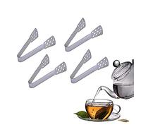 Kosma Lot de 4 pinces à sachets de thé en acier inoxydable - 15,2 cm