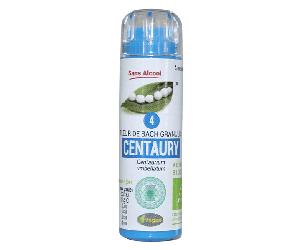 Kosmeo Fleur de Bach 0% Alcool n°4 Centaury Bio 120 granules