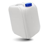 Kosmetex Bidon à eau de 20 l, sans BPA et adapté à un usage alimentaire, bidon d'eau 20 litres pour camping, jardin, commerce et maison, robuste, fabriqué en Allemagne