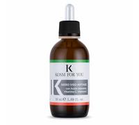 Kosmforyou Sérum Visage à l'Acide Hyaluronique, Vitamine C, E Antioxydant Hydratant Anti-âge Bio et Vegan, Certifié AIAB Parfum frais et fruité 50 ml 100% Made in Italy